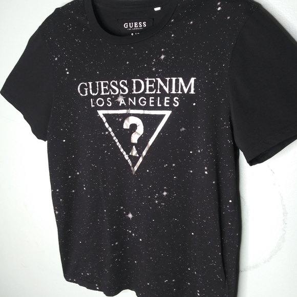 Guess Denim Los Angeles Short Sleeve T-Shirt - Picture 6 of 6